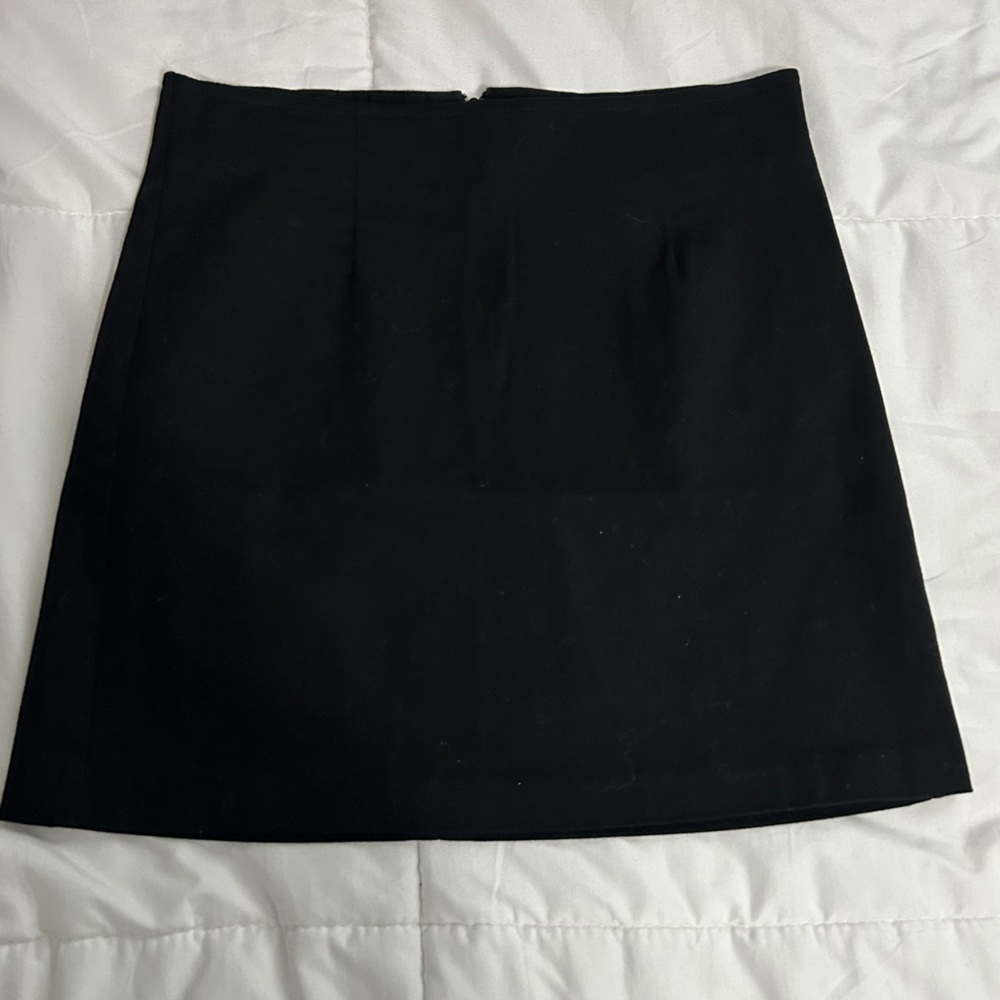 Vintage XOXO Late 90s/Y2K Black Mini Skirt - Size 5 - Made in USA